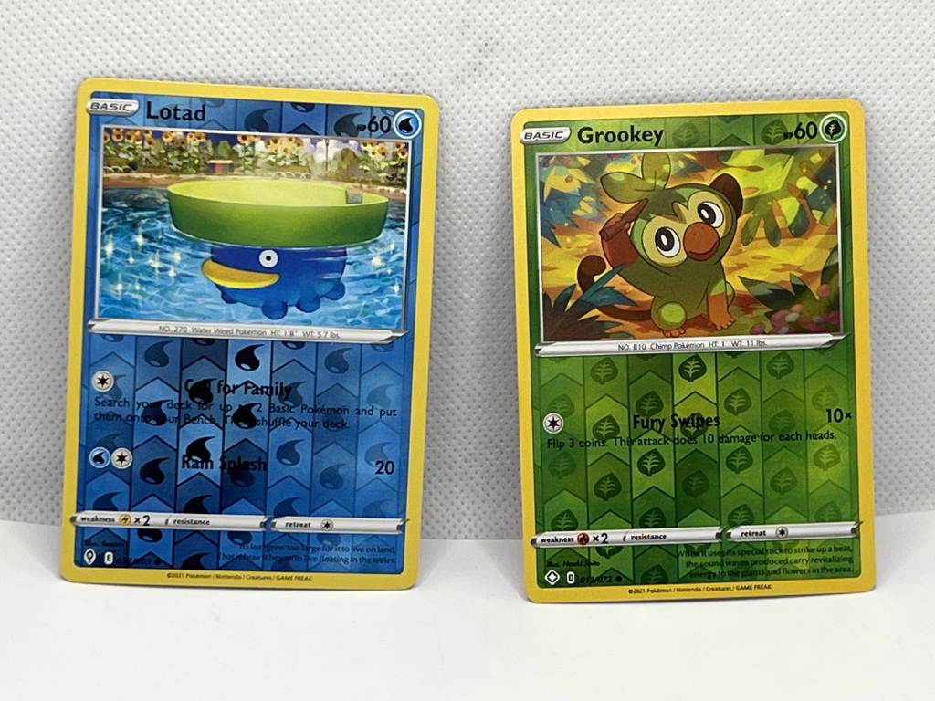 2021 Pokemon Common Holo Lotad & Grookey | Proxibid 2021 Pokemon Common Holo Lotad & Grookey | Proxibid