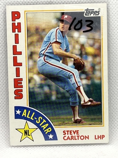 1984 Topps Steve Carlton Philadelphia Phillies