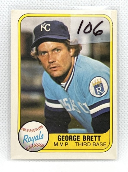 1981 Fleer George Brett Kansas City Royals