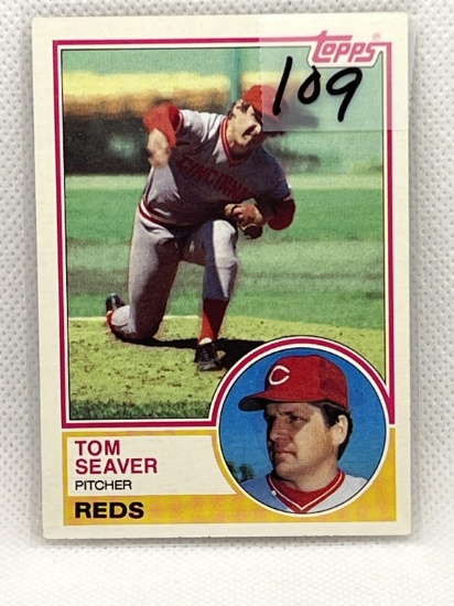 1983 Topps Tom Seaver Cincinnati Red Card