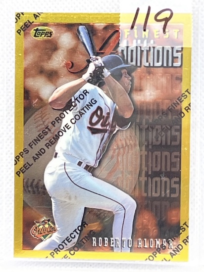 1996 Topps Finest Additions Roberto Alomar Baltimore Orioles