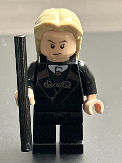 Lego Lucius Malloy from Harry Potter