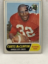 : 1968 Topps # 67 Curtis McClinton Kansas City Chiefs