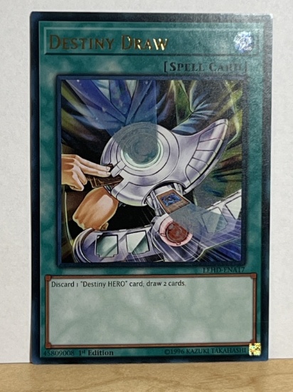 1996 Yu Gi Oh 1st Edition Destiny Draw 45809008