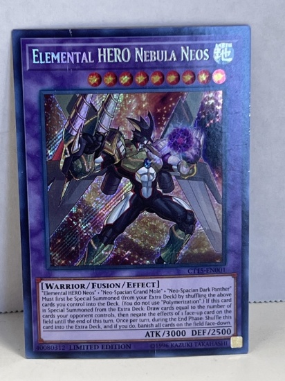 1996 Yu Gi Oh Elemental Hero Nebula Neos 40080312
