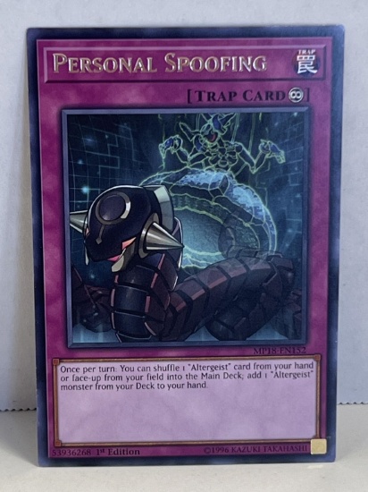 1996 Yu GI Oh 1st Edition Personal Spoofing 53936268