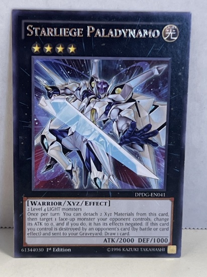 1996 Yu Gi Oh 1st Edition Starliege Paladynamo