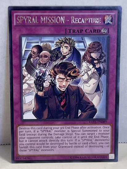 1996 Yu Gi Oh Spyral Mission - Recapture 39373426