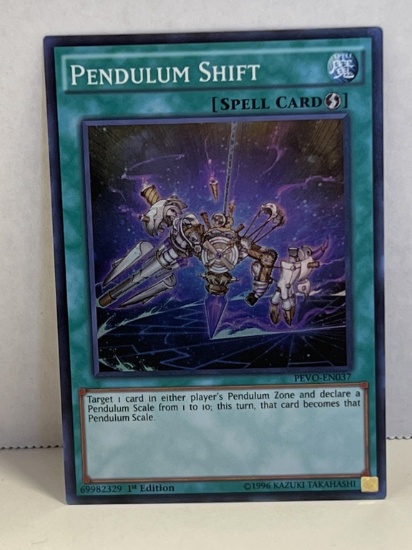 1996 Yu Gi Oh 1st Edition Pendulum Shift 69982329