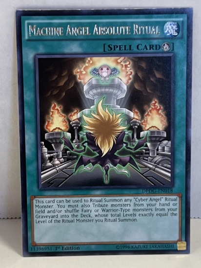 1996 Yu Gi Oh 1st Edition Machine Angel Absolute  Ritual 11398951