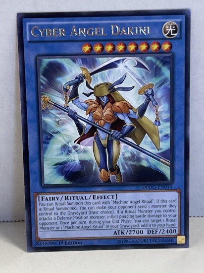 1996 Yu GI Oh 1st Edition Cyber Angel Dakini