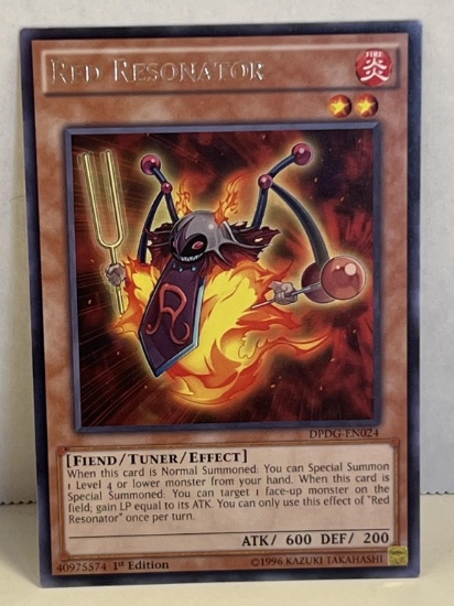 1996 Yu GI Oh 1st Edition Red Resonator 40975574