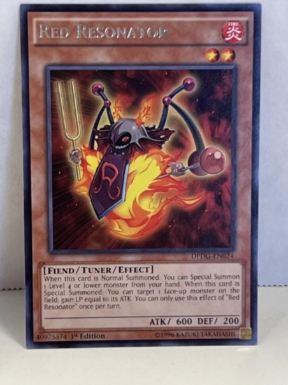 1996 Yu Gi Oh 1st Edition Red Resonator 40975574