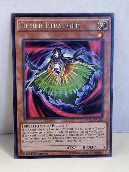 1996 Yu GI Oh 1st Edition Cipher Etranger 79094383