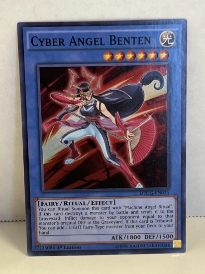1996 Yu Gi Oh 1st Edition Cyber Angel Benten