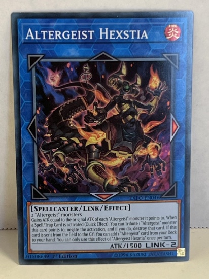 1996 Yu GI Oh 1st Edition Altergeist Hexstia