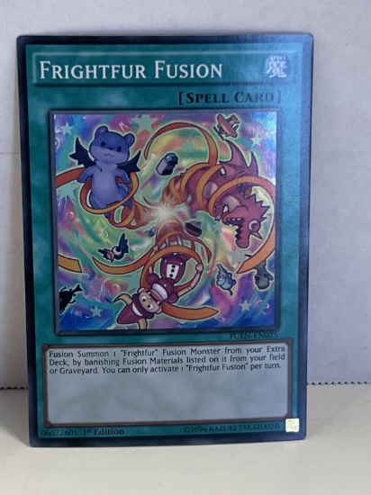 1996 Yu GI Oh 1st Edition Frightfur Fusion
