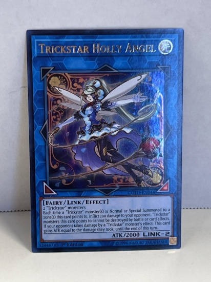 1996 Yu Gi Oh 1st Edition Trickstar Holly Angel