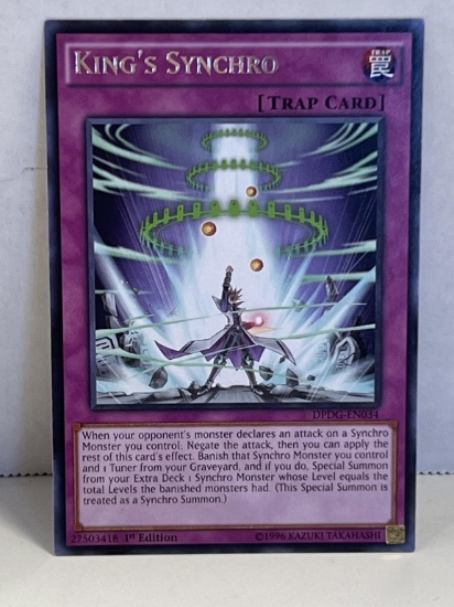 1996 Yu Gi Oh 1st Edition King's Synchro 27503418