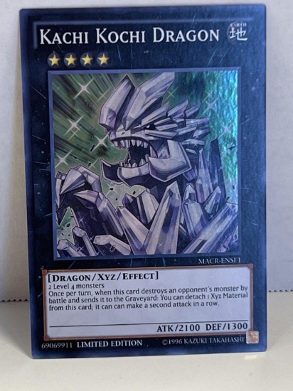 1996 Yu Gi Oh Limited Edition Kachi Kochi Dragon