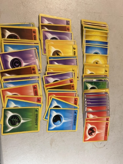 75 1998-2014 Pokémon Energy Cards