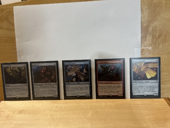 5 Magic the Gathering Rare Cards