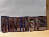 1996 Yu Gi Oh Collection of 50 Black Lettering Cards