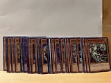 1996 Yu GI Oh Collection of 50 Black Lettering Cards