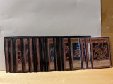 1996 Yu GI Oh Collection of 35 Black Lettering Cards
