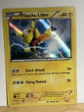 2016 Pokemon Rare Pikachu Libre Holo Card 30/30