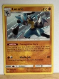 2018 Pokemon Rare Lucario Card 67/156