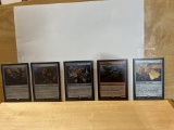 5 Magic the Gathering Rare Cards