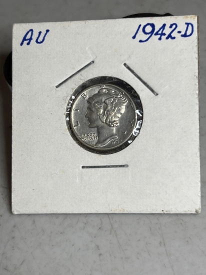 1943 D United States Mercury Dime