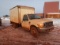 2001 Ford lube/box truck, model F550, VIN #1FDAF56581EA18755, V10 gas, with