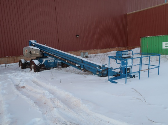 2002 Genie boom lift, model S-120, s/n S-120-512, 120 ft. reach, diesel, 5,