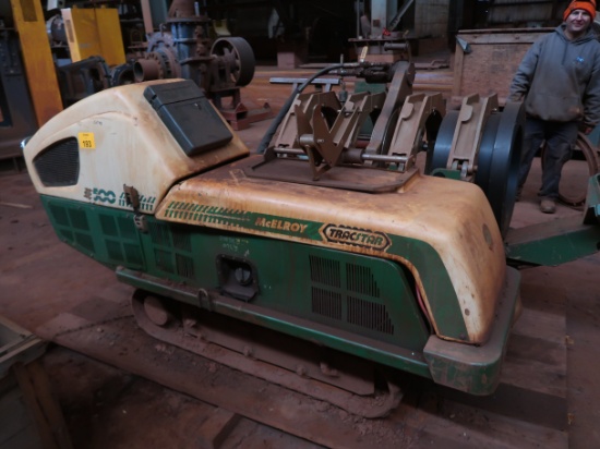 McElroy pipe fusion machine, model Tracstar 500 Series 2, s/n C26768, 20 in
