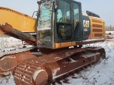 Caterpillar hydraulic excavator, model 336 EL, s/n BZY00335, 2011, stick 12