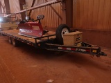 2014 PJ 20 ft. equipment trailer, VIN #4P5F8202XE1199100, tandem axle, wood
