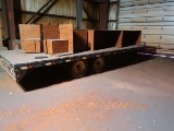 2014 PJ 20 ft. equipment trailer, VIN #4P5F8202XE1199099, tandem axle, wood