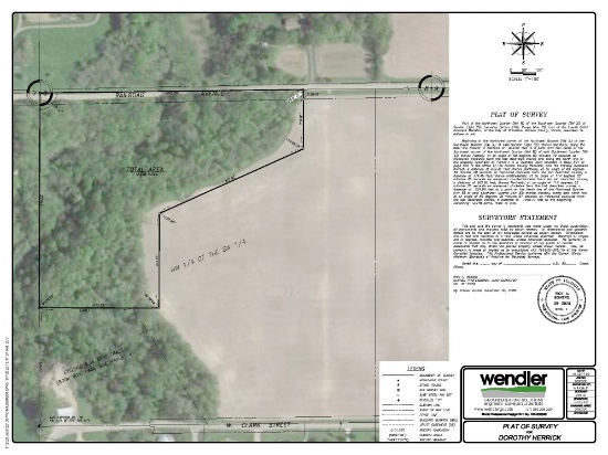 Tract 2 - 13.948± surveyed acres, Bureau Co., IL