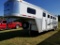 CIMARRON 2004 3 HORSE TRAILER, 22 X 7'6