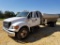 2000 FORD F650 SPREADER TRUCK, 6 SPD TRANS, MILES SHOWING: 304,778, 21' SHU