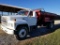 1985 FORD SPREADER TRUCK, MILES SHOWING: 125,224, 5 SPD MANUAL