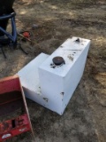 APPROX 50 GAL CONTICO FUEL TANK, L SHAPED