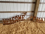 10' WELCOME TO THE FARM SIGN