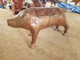 PIG SHAPED GRILL, 6' LONG X 40