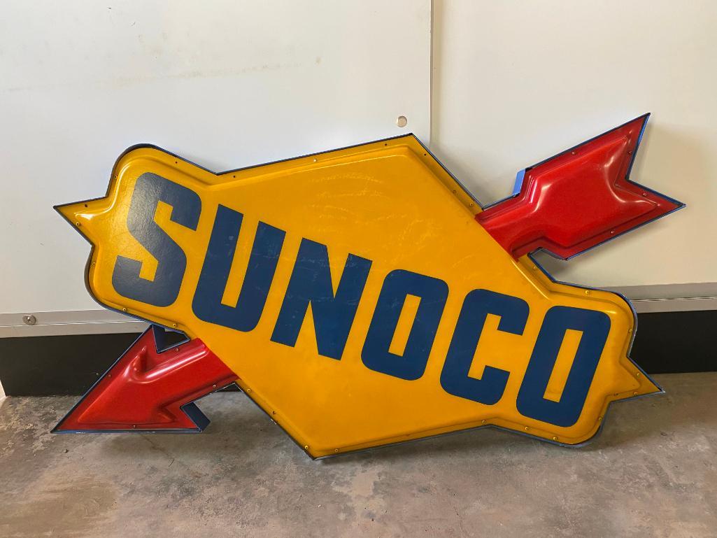 Vintage Sunoco lighted sign | Proxibid