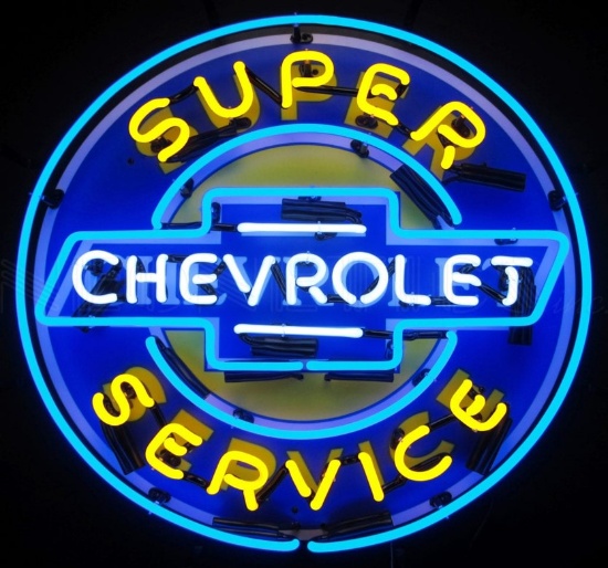 Neon Chevrolet Part Neon Sign