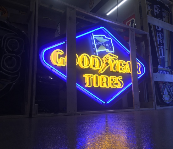 Neon Goodyear Sign
