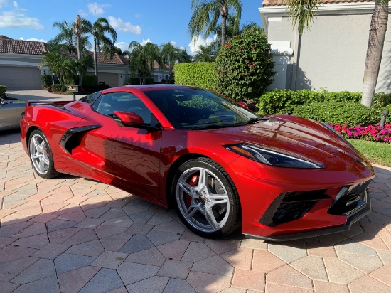 2021 CHEVROLET CORVETTE Z51 RETRACTABLE HARD TOP